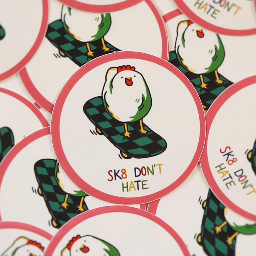 Vinyl Sticker, 5x5 cm